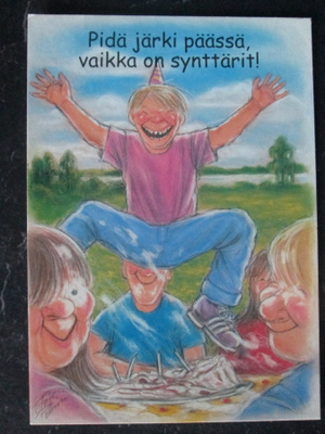 KULKEMATON TERHO PELTONIEMI HÖRÖLÄ SARJAA HÖRÖLÄ JUHLII