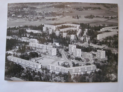 VANHA Postikortin Alkup.Mallikappale Helsinki 1950-luku