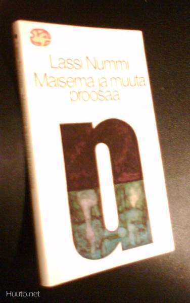 Lassi Nummi: Maisema ja muuta proosaa (1.p.1980) Sis.pk:t