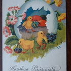 Elena Kojine pääsiäiskortti X XIII /10 v. 1953 - pikkukuva 1