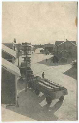 Sodankylä Rahtiautoja Jäämerentiellä 1940-luku