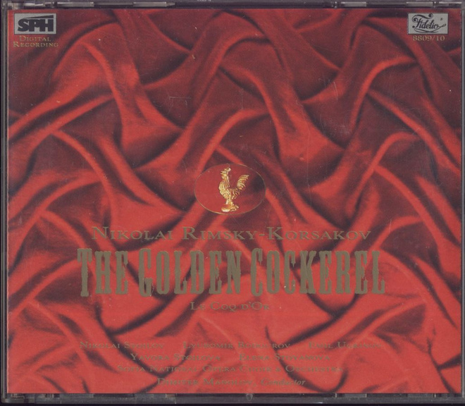 RIMSKY-KORSAKOV - Kultainen kukko (ooppera) 2CD