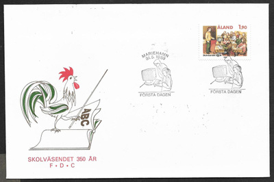 Koululaitos 350v 1989 FDC (LAPE 36)