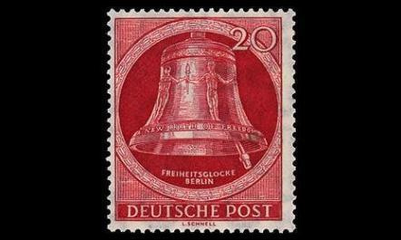 Berlin 84 ** Vapaudenkello 20 Pf (1951)