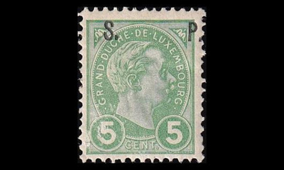 Luxemburg 60 * Virkamerkki 5 C (1895)