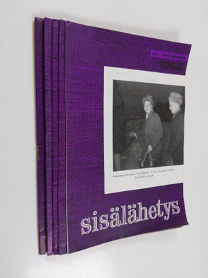 Sisälähetys vuosikerta 1962 (1-2, 4-7; puuttuu nro 3)
