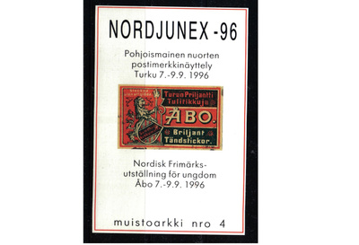 MUISTOARKKI Nordjunex nro 4