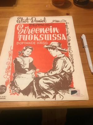 Sireenien tuoksuissa-nuotisto vuodelta 1948
