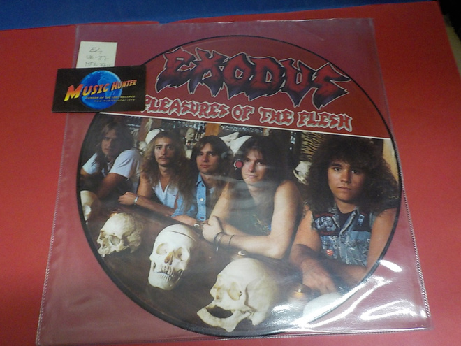 EXODUS - PLEASURES OF THE FLESH EX+ LP