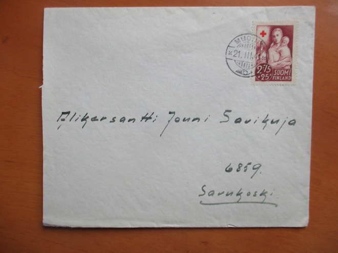 1941 Muonio PR kuori joukko-osastoon Savukoskelle