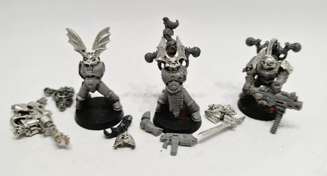 WH40K - 3kpl Chaos Space Marines Night Lords [K23]