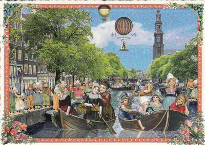 Amsterdam veneet (Tausendschön-kortti)