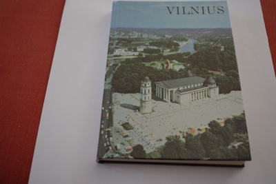 Liettuan pääkaupunki Vilnius (Vilna) vuodelta 1986