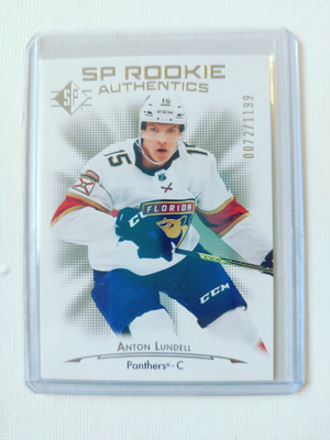 Anton Lundell - 21-22 SP Rookie Authentics /1199