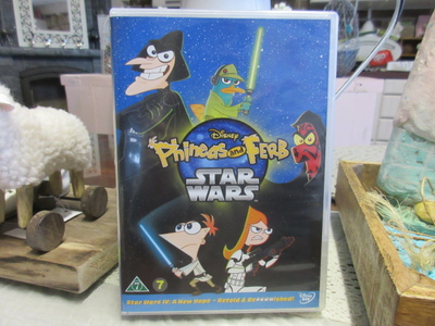Phineas and Ferb: Star Wars dvd. suomipuhe