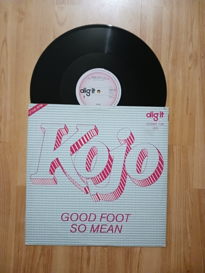 Kojo – Good Foot / So Mean 12" orig 1979 Pop Rock