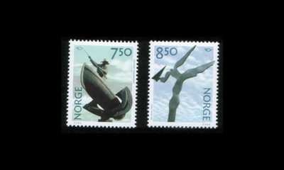 Norja 1430-1 ** Nykytaidetta (2002)