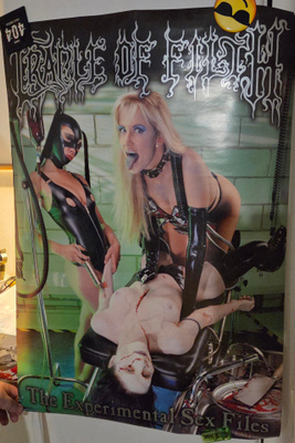 Cradle of Filth The Experimental Sex juliste