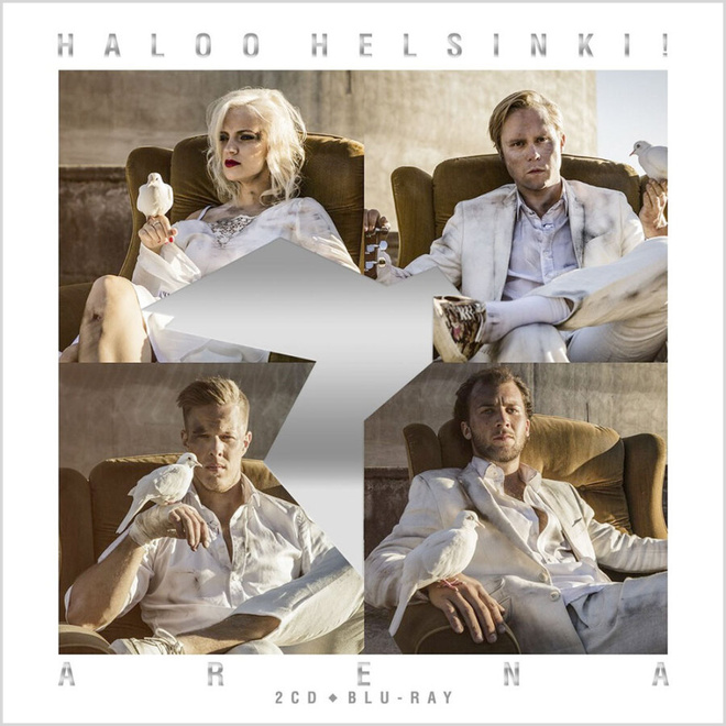 Haloo Helsinki! - Arena (2CD+Blu-ray) HUIPPUKUNTO!!