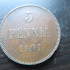 5 Penniä 1901 - pikkukuva 1