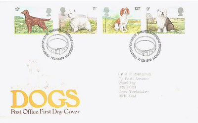 koiria - Englanti Mi 781-4 FDC