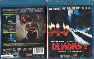 Demons 2 (49 780) UUSI -sp- BLU-RAY 1986 audio gb. o:lamb