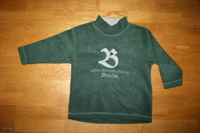 Bakito vihreä fleece 104-110