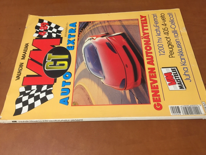 VAUHDIN MAAILMA 4/1989 GT EXTRA HYVÄ