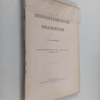 G. J. Ramstedt : Bergtscheremissische Sprachstudien - pikkukuva 1