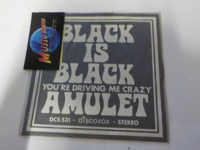 AMULET - BLACK IS BLACK EX+/EX+ 7"