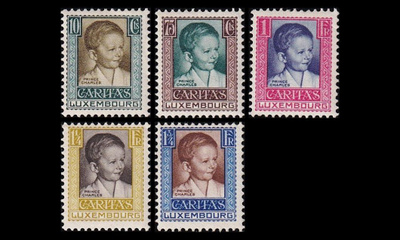 Luxemburg 227-31 * Lastenapu (1930)