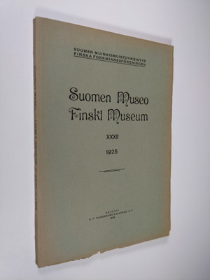 Suomen museo = Finskt museum XXXII 1925