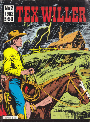 Tex Willer 2/1982 Verta kiskoilla 3/3 Paholaisen merkki 1/2