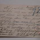 KIRJEKORTTI  3. BREFKORT PV 22.3.1881 - pikkukuva 2