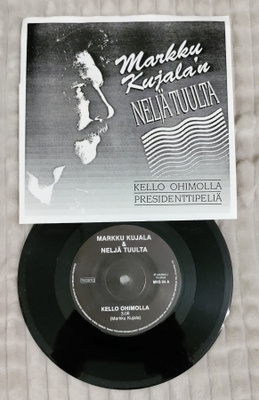 Markku Kujala & Neljä Tuulta Kello Ohimolla 7"single