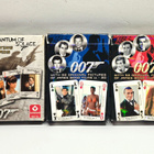 3kpl 007 James Bond pelikorttipaketteja - pikkukuva 1