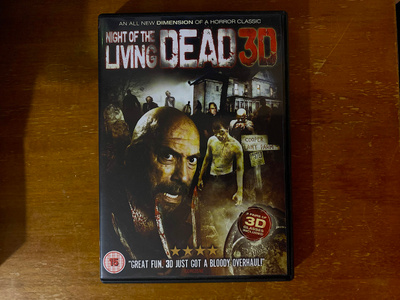 Night of The Living Dead 3D DVD