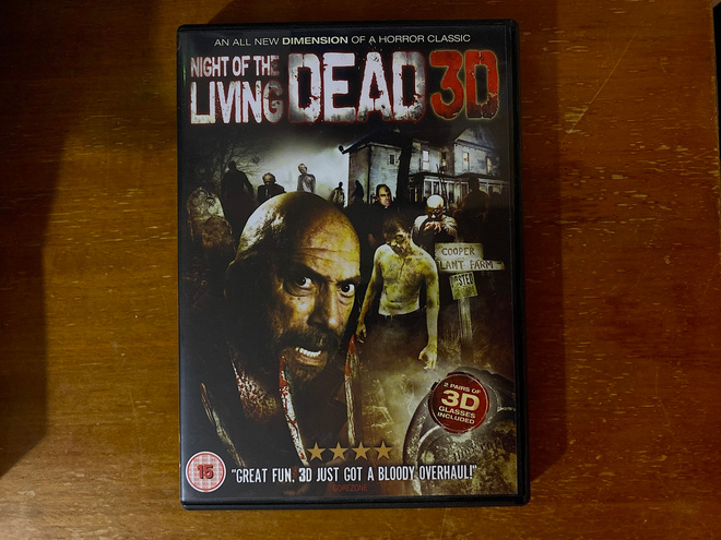 Night of The Living Dead 3D DVD