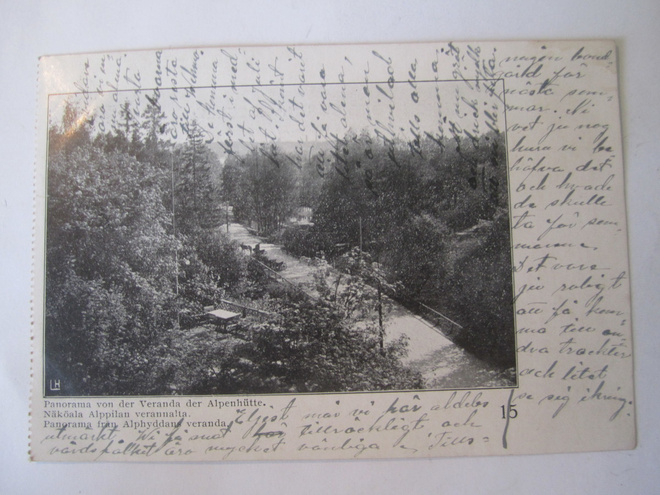VANHA Postikortti Helsinki 1908
