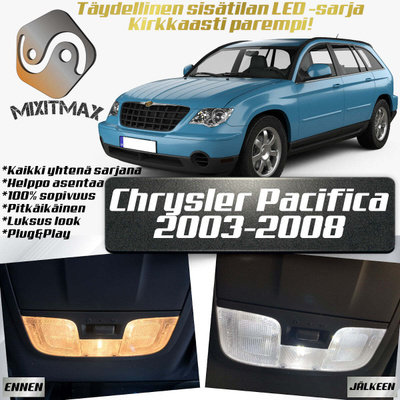 Chrysler Pacifica Sisätilan LED-sarja 21-osainen