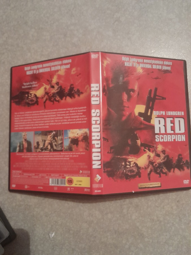 Red scorpion dvd