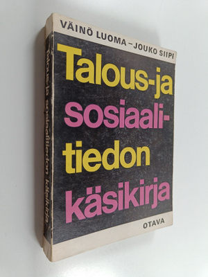 Väinö Luoma : Talous- ja sosiaalitiedon käsikirja