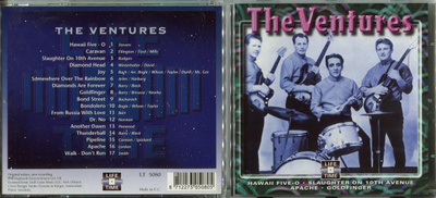 THE VENTURES . CD-LEVY - WALK DON´T RUN