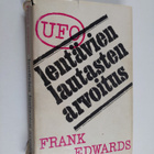 Frank Edwards : Lentävien lautasten arvoitus - pikkukuva 1