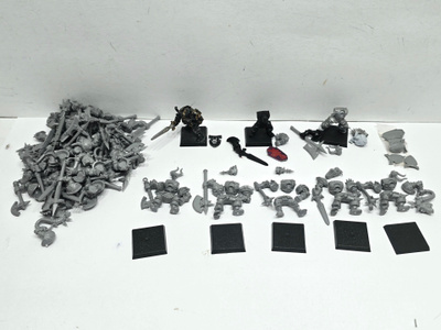 WHFB - 8kpl Chaos Warriors + bits [F125]