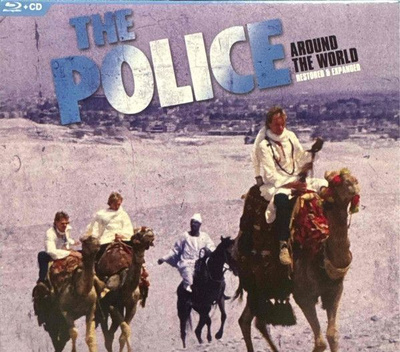 THE POLICE: Around The World, CD + BluRay