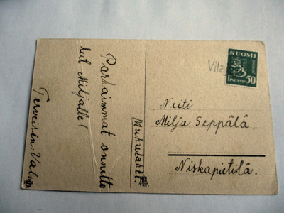 1930/M Vilajoki (Säkkijärvi) rivil