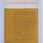 Veijo Meri : Lige for lige : roman - pikkukuva 2