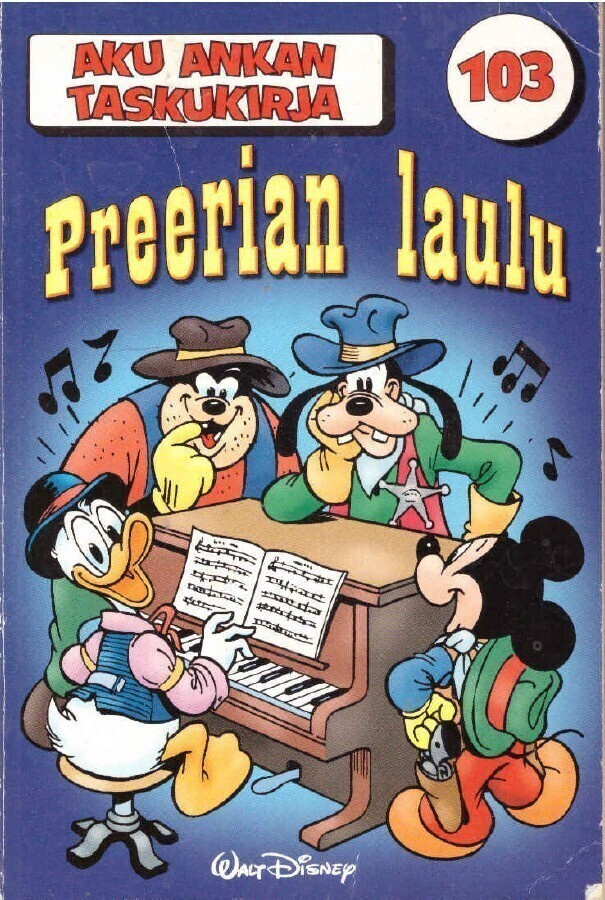 Aku Ankan taskukirja #103 - Preerian laulu