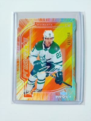 Joel Kiviranta 20-21 MVP Colors & Contours Prospects /250